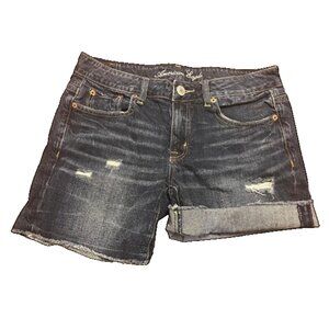 AE Distressed Jean Shorts